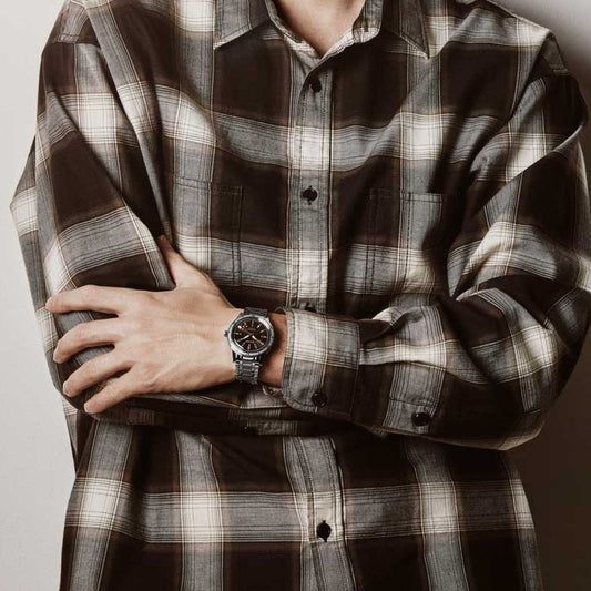 Orologio uomo Seiko Presage Style60's in acciaio quadrante nero 39,5mm SRPL09J1-2