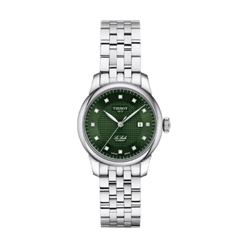 Orologio automatico da donna Tissot in acciao quadrante verde MISURA UNICA