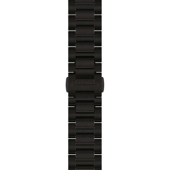 Orologio a energia solare solo tempo Tissot in PVD nero e quadrante nero MISURA UNICA