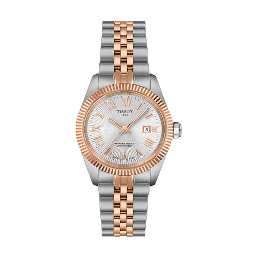 Orologio solo tempo Tissot da donna in acciaio dettagli rosé MISURA UNICA