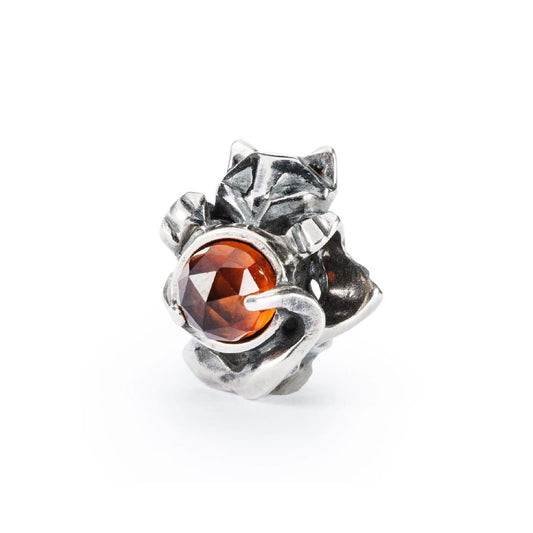 Beads da donna Trollbeads in argento a forma di gatto MISURA UNICA