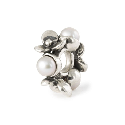 Beads donna Trollbeads in argento con perla pendente MISURA UNICA