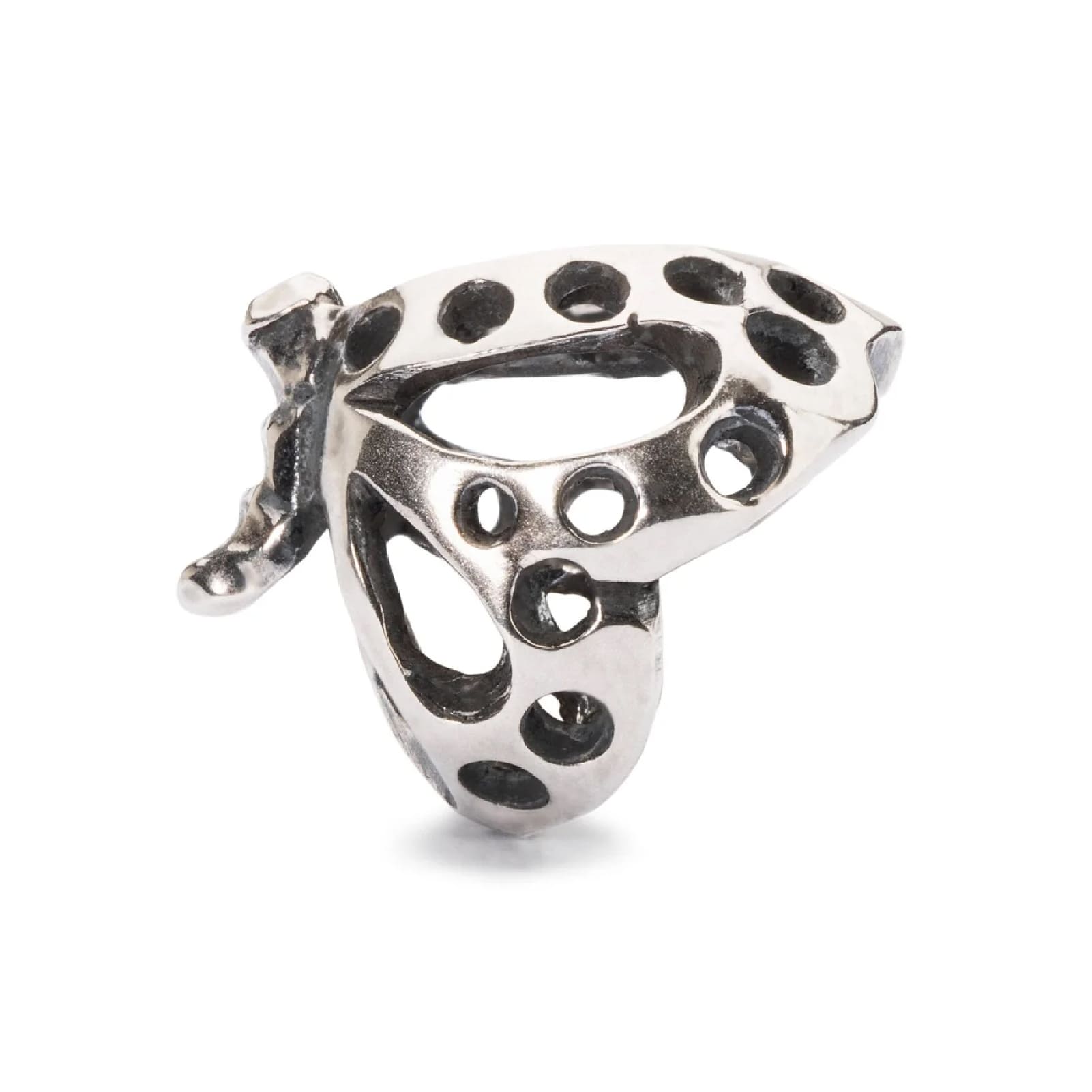 Beads da donna Trollbeads in argento a forma di farfalla MISURA UNICA