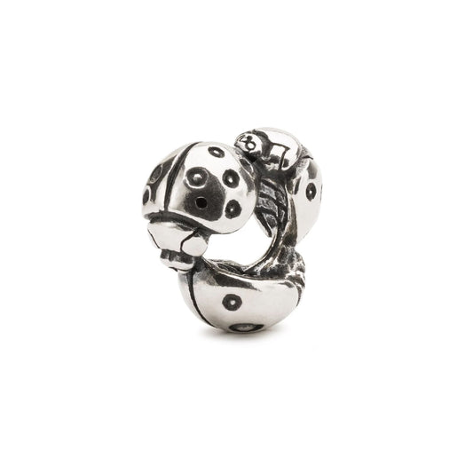 Beads da donna Trollbeads in argento con coccinelle MISURA UNICA