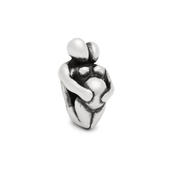 Beads da donna Trollbeads in argento con donna incinta MISURA UNICA
