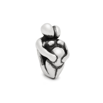 Beads da donna Trollbeads in argento con donna incinta MISURA UNICA