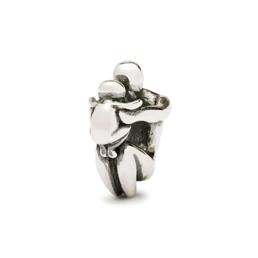Beads donna Trollbeads in argento con papà e bimbo/a MISURA UNICA