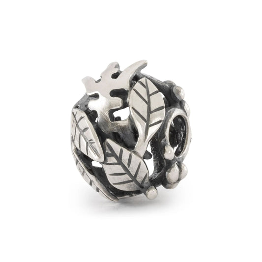 Beads donna Trollbeads in argento foglie della longevità MISURA UNICA