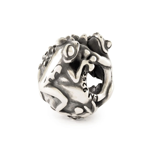 Beads da donna Trollbeads in argento a forma di ranocchie MISURA UNICA