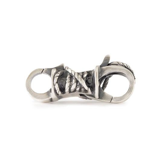 Chiusura Trollbeads Filo Ago e Filo in argento da donna MISURA UNICA