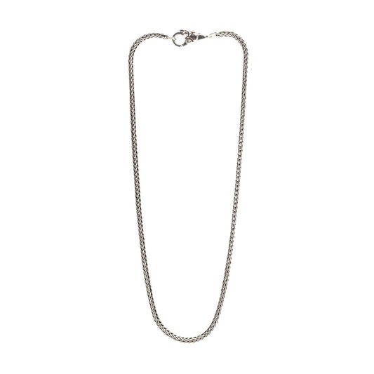 Collana 40 cm Trollbeads in argento catena coda di volpe MISURA UNICA