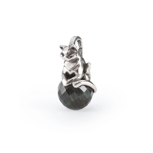 Beads Trollbeads in argento con tigre e occhio di tigre MISURA UNICA