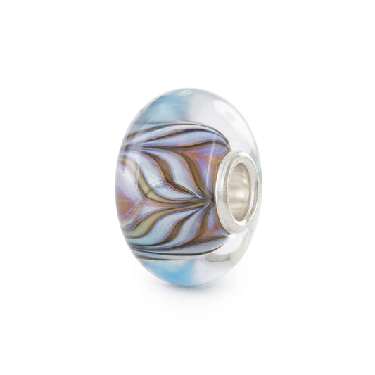 Beads da donna Trollbeads in vetro con disegno di marea MISURA UNICA