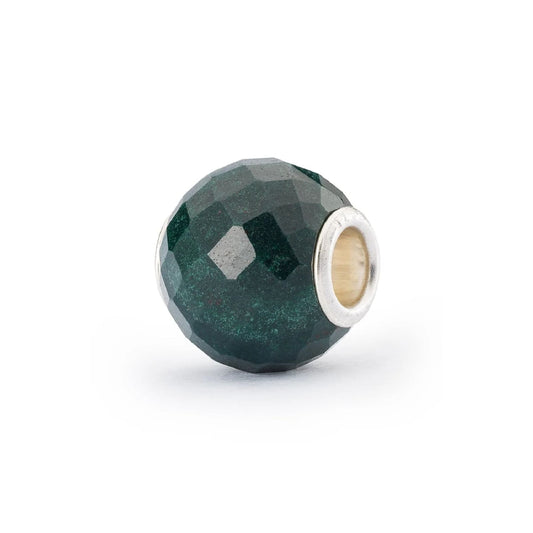 Beads Trollbeads con calcedonio rotondo sfaccettato MISURA UNICA