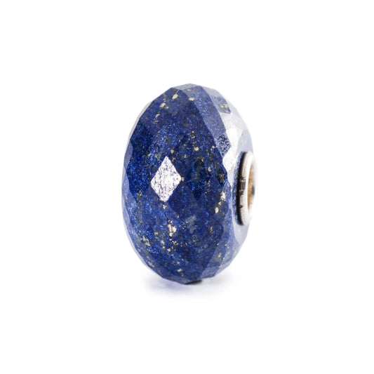 Beads Trollbeads con pietra di lapislazzuli sfaccettata MISURA UNICA