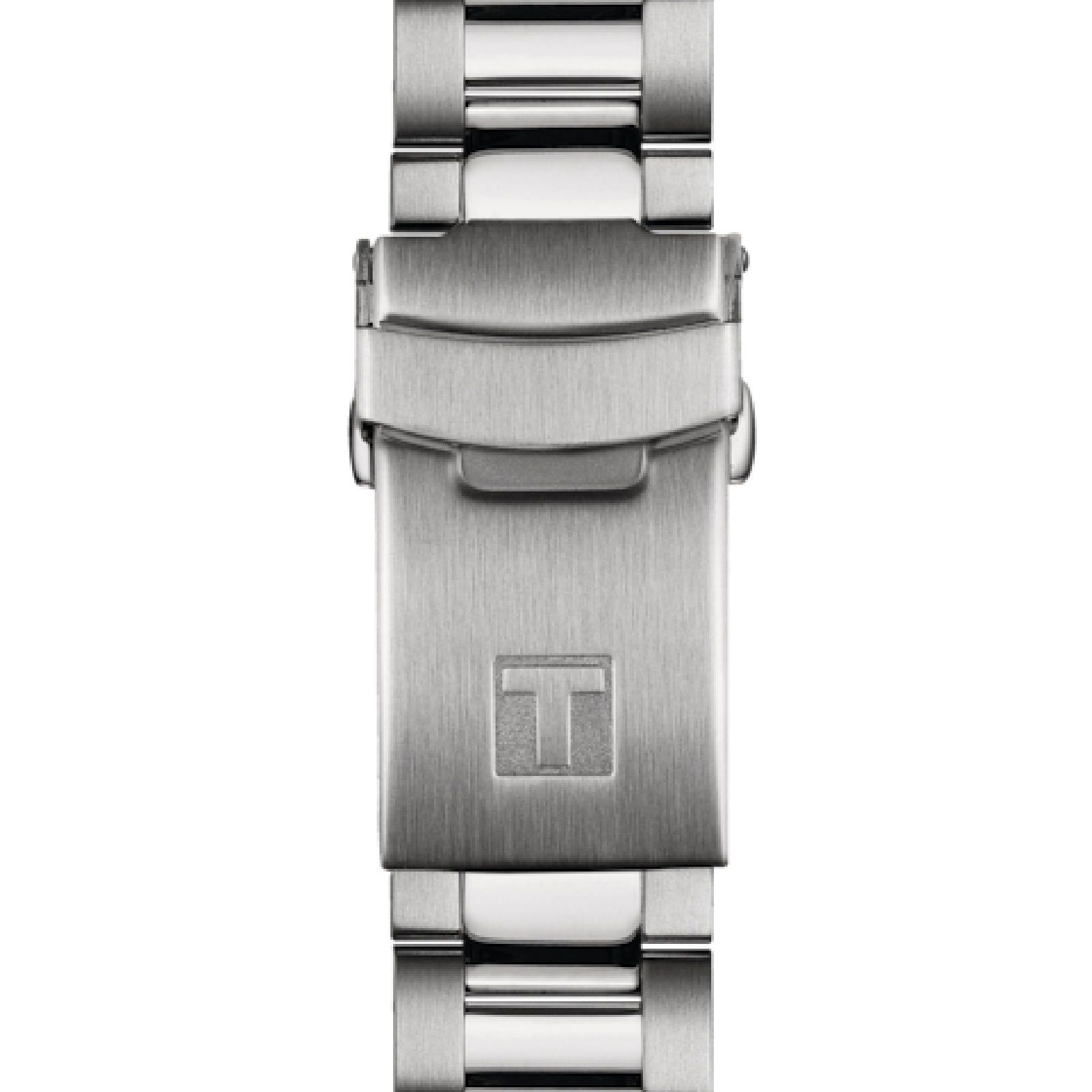 Orologio automatico uomo Tissot T-Sport in acciaio quadrante grigio 40 mm T1208071105100-4