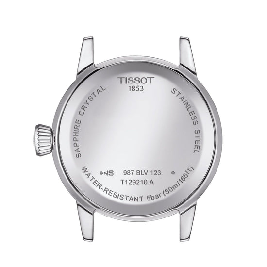 Orologio solo tempo donna Tissot T-Classic acciaio datario cassa 28mm T1292101103100-2