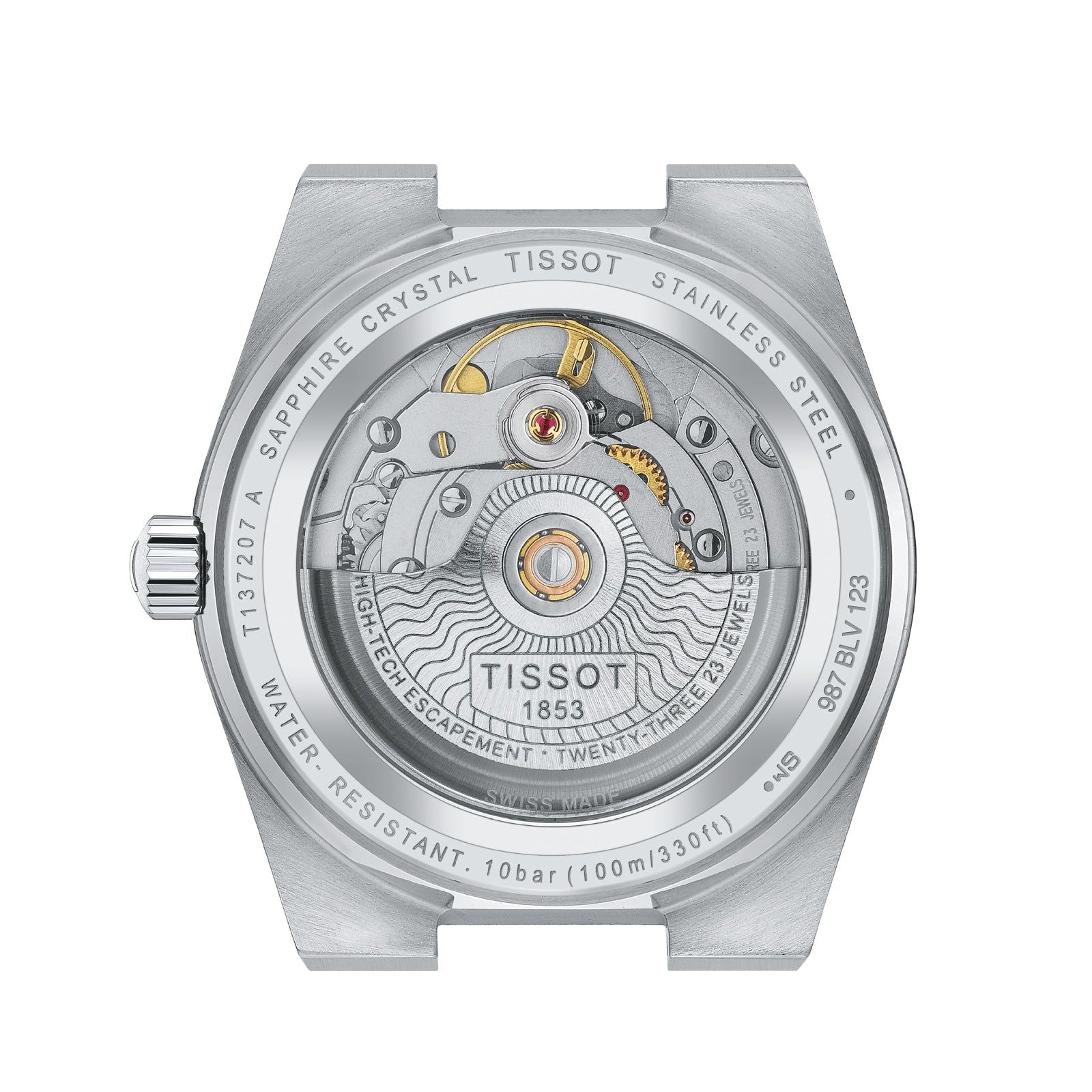 Orologio automatico Tissot T-Classic da donna T1372071135100-2