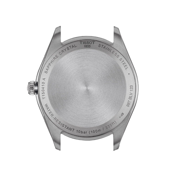 Orologio solo tempo uomo Tissot T-Classic in acciaio quadrante verde 40mm T1504101109100-2