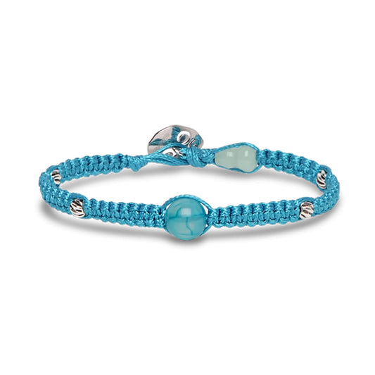 Bracciale Tamashii con Calabash in Giada e Agata Tibet REGOLABILE