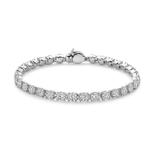 Bracciale tennis da donna TI SENTO Milano in argento con zirconi 18 cm