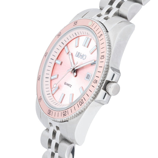 Orologio donna Liu Jo Company Lady in acciaio quadrante rosa 33mm TLJ2318-2