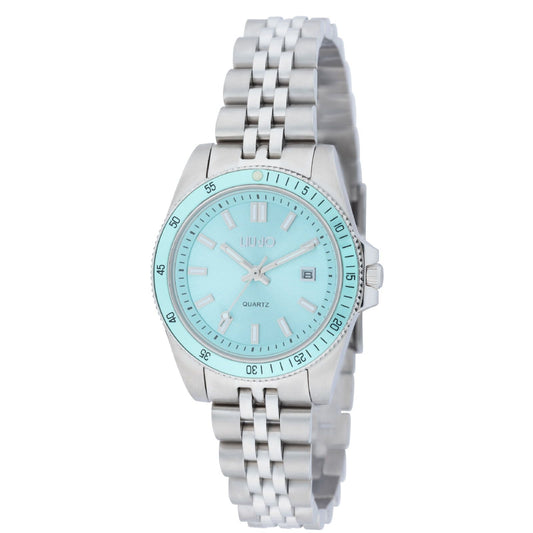 Orologio donna Liu Jo Company Lady in acciaio quadrante azzurro 33mm TLJ2319-1