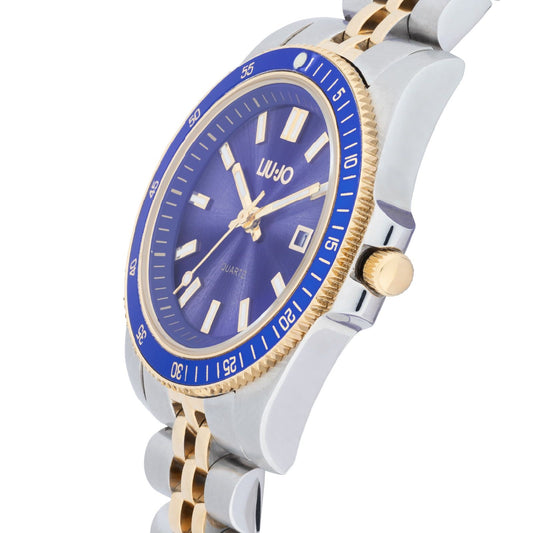 Orologio donna Liu Jo Company Lady in acciaio oro quadrante blu 33mm TLJ2321-2