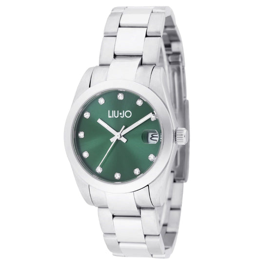 Orologio donna Liu Jo Juniper in acciaio quadrante verde 34mm TLJ2334-1