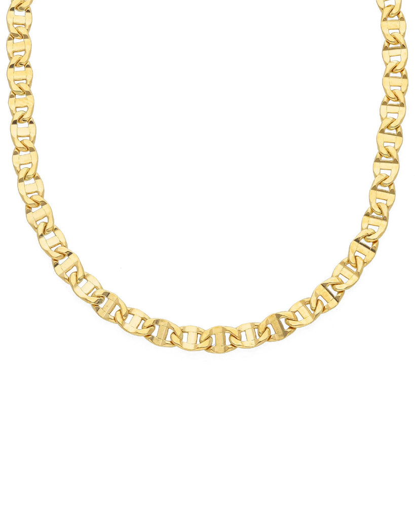 Collana catena da uomo JOY Gioielli Oro in oro giallo 18kt con catena battuta VBZ100GG60