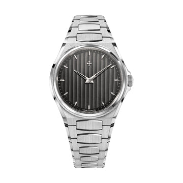 Orologio automatico Venezianico acciaio con quadrante nero