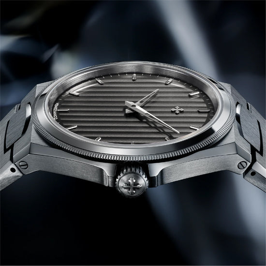 Orologio automatico Venezianico acciaio con quadrante nero