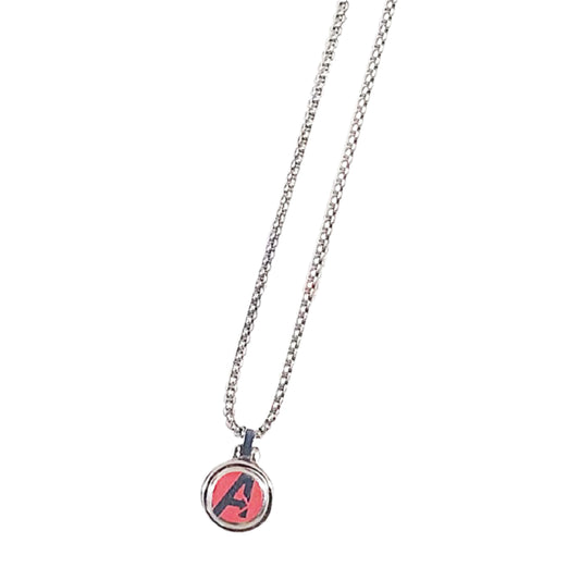 Collana bimbi Disney acciaio con ciondolo Capitan America MISURA UNICA
