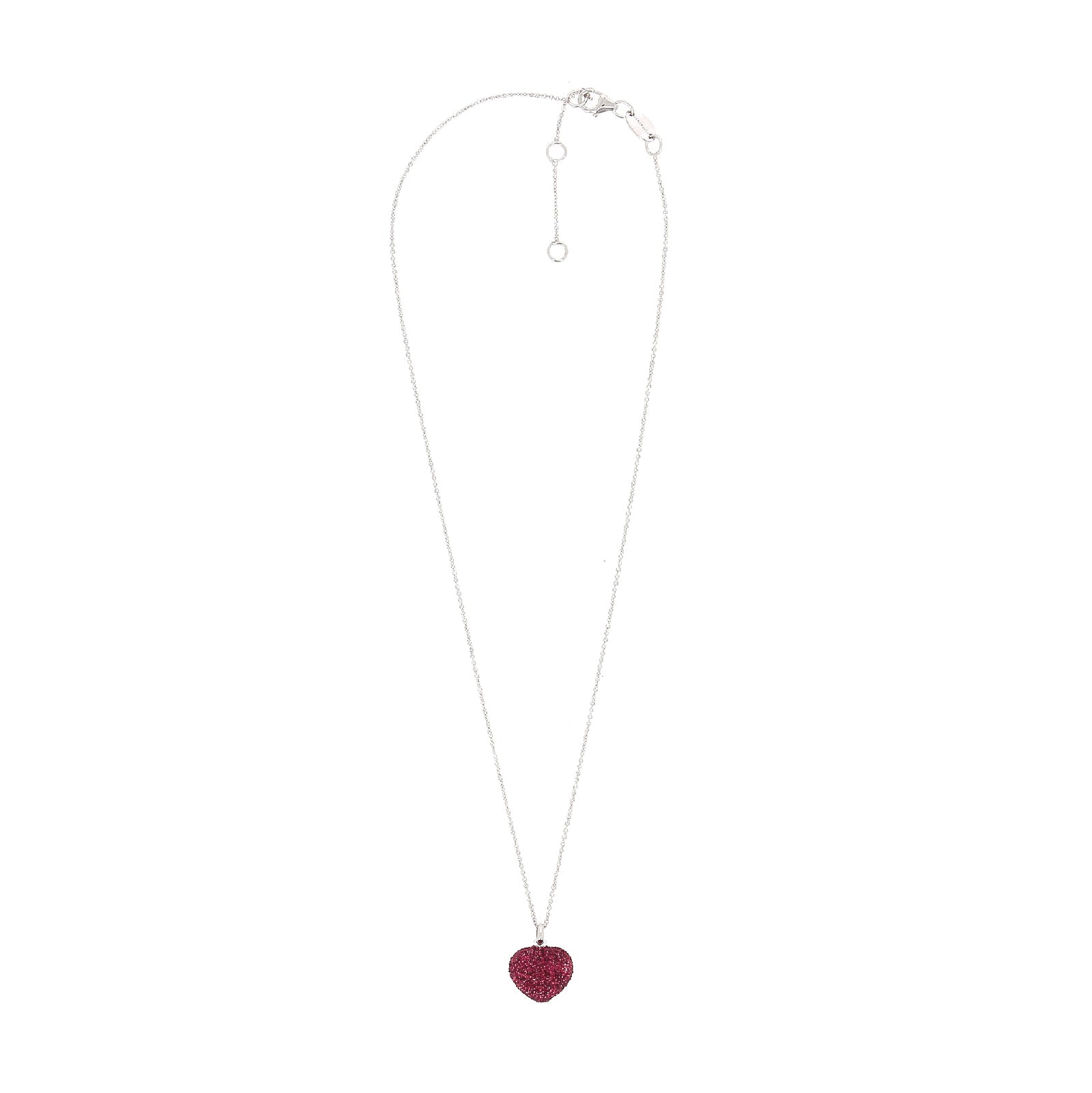 Collana donna Pesavento Colori Del Mondo in argento con cuore rosso Parigi WPSCE124