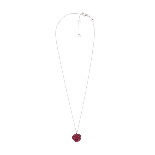 Collana donna Pesavento Colori Del Mondo in argento con cuore rosso Parigi WPSCE124