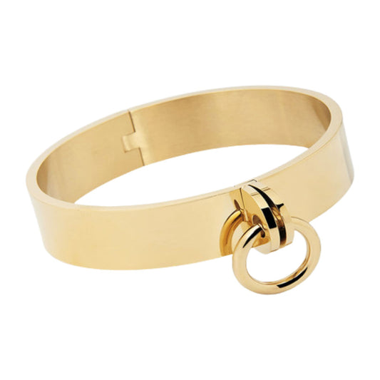 Bracciale rigido ZAG Bijoux in acciaio dorato 15x60x50mm Rigido