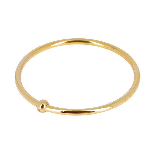 Bracciale donna ZAG Bijoux Jonc in acciaio dorato REGOLABILE