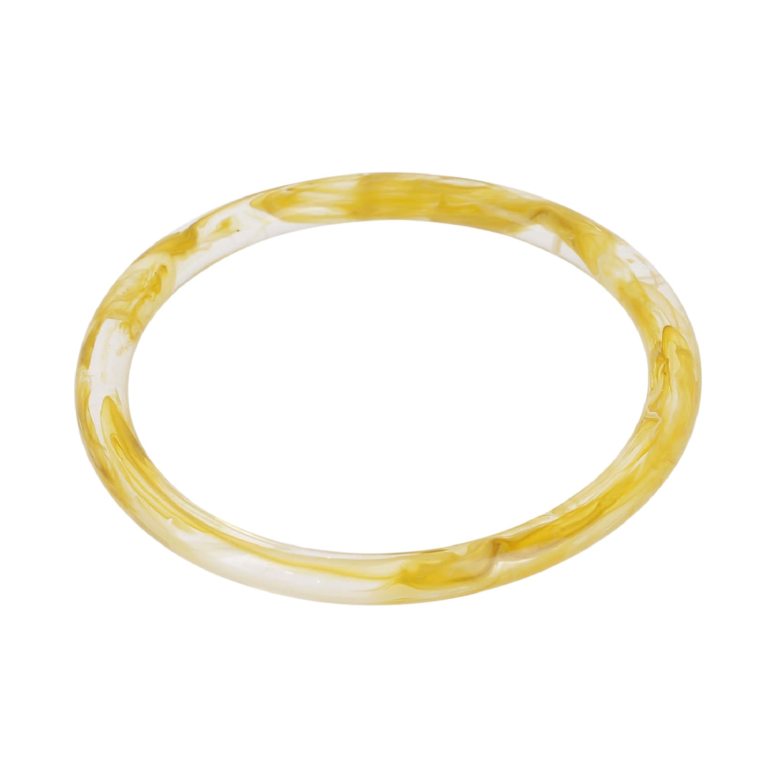 Bracciale rigido ZAG Bijoux donna in acetato colore verde diametro 6,3 cm