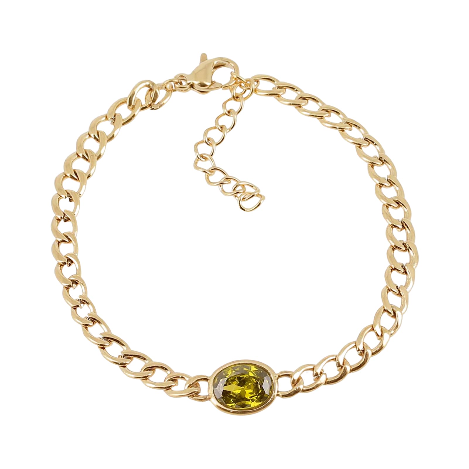 Bracciale donna ZAG Bijoux in acciaio dorato con zircone Regolabile 17-18,5 cm