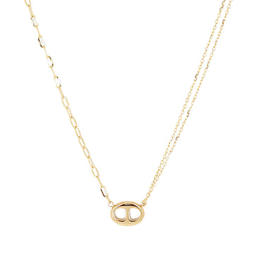 Collana girocollo da donna ZAG Bijoux Flint in acciaio dorato MISURA UNICA