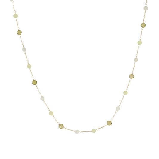 Collana ZAG Bijoux in acciaio dorato con pietre multicolor MISURA UNICA