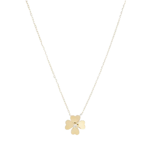 Collana girocollo con zirconi ZAG Bijoux in acciaio dorato MISURA UNICA