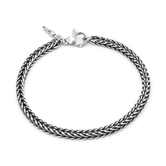 Bracciale Giovanni Raspini Treccia Quadra da uomo 11343-1