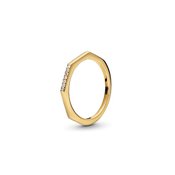 Anello Linea Sfaccettata 168739C01-1