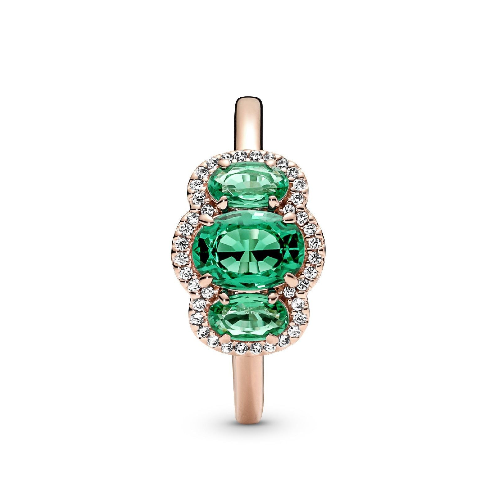 Anello Trilogy Vintage Verde 180057C01-2