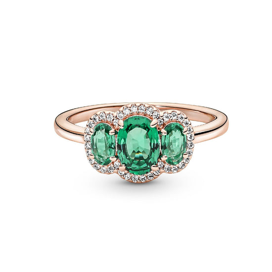 Anello Trilogy Vintage Verde 180057C01-3