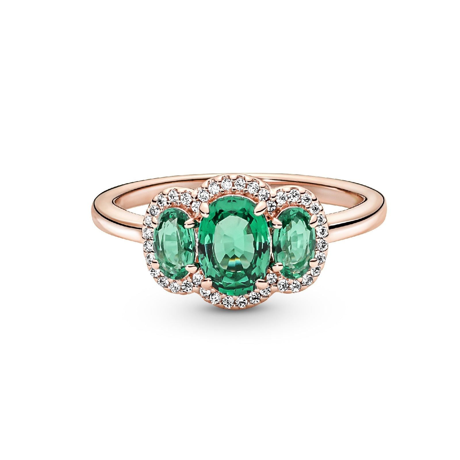 Anello Trilogy Vintage Verde 180057C01-3