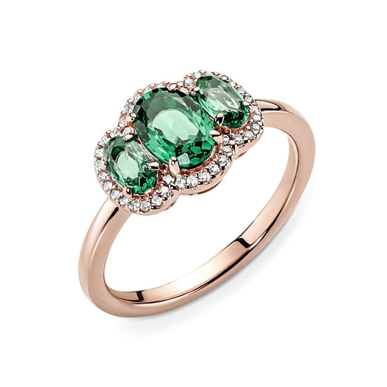 Anello Trilogy Vintage Verde 180057C01-4