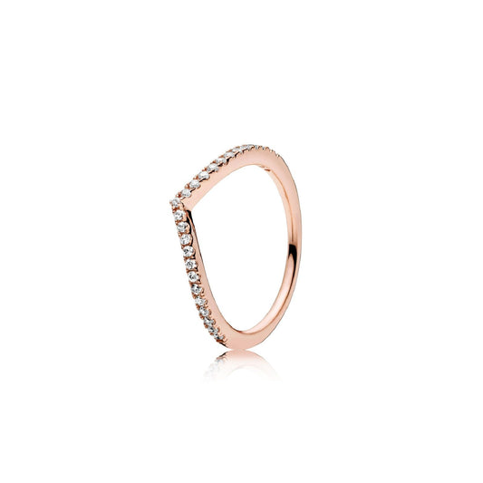 Anello a V scintillante 186316CZ-1