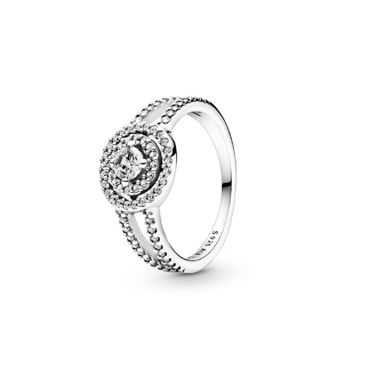 Anello Doppio punto luce scintillante 199408C01-1